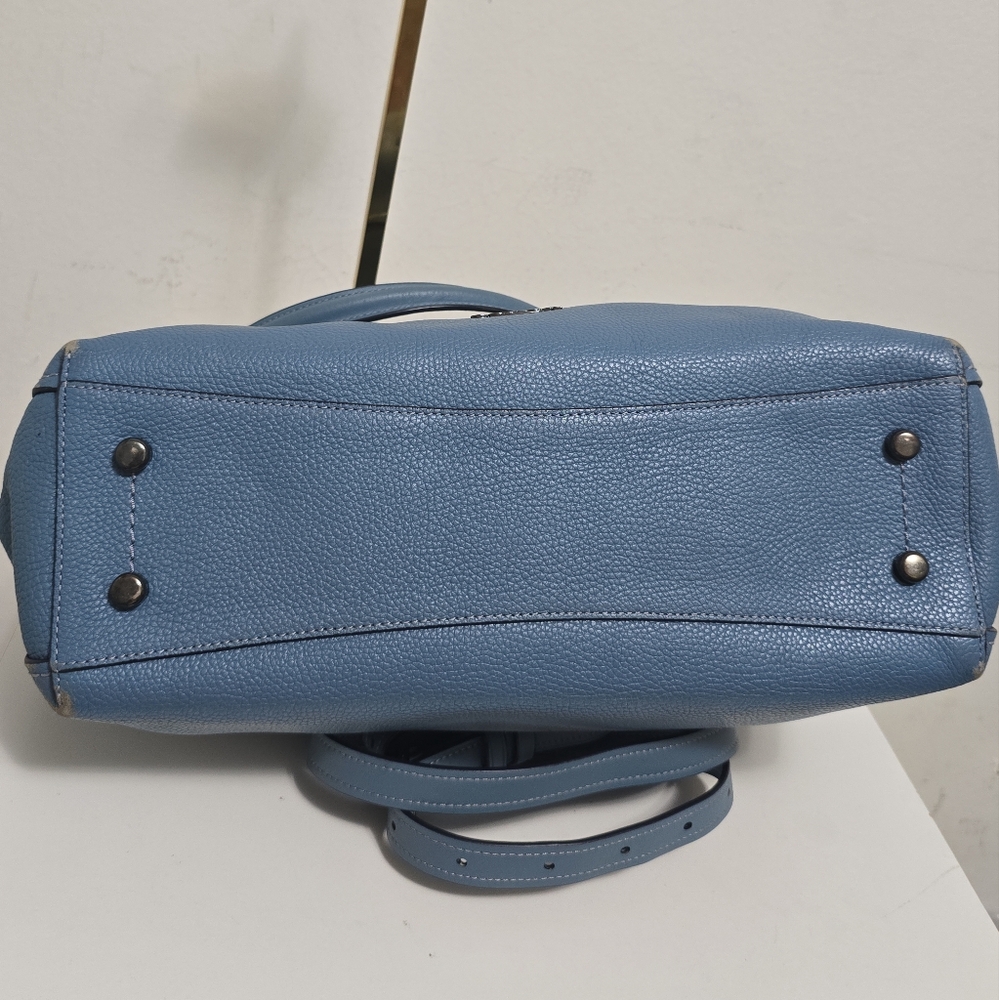 Coach Pebbled Leather Shoulder Bag - Picture 7 of 11